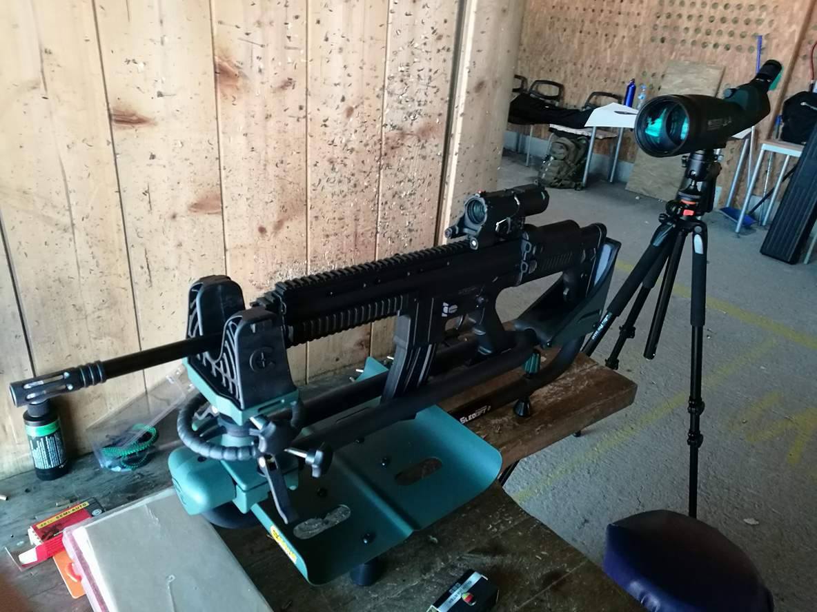 ISSC MK22  prueba precisión